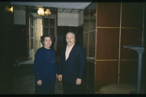 Последняя фотография Ю.И. Максимова с супругой Ириной Федоровной и племянником Федором. февраль 1991